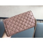 Valentino Studded Lambskin Shoulder Bag Clutch