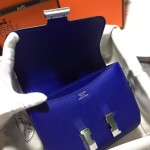 Constance18 电光兰进口蜜蜡线缝制 原版五金 Epsom皮