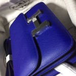 Constance18 电光兰进口蜜蜡线缝制 原版五金 Epsom皮