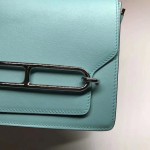 roulis 9cm 23cm Swift leather macaron gold silver buckle hand-sewn beeswax thread