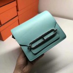 roulis 9cm 23cm Swift leather macaron gold silver buckle hand-sewn beeswax thread