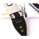 Dior personalized shoulder straps Imported custom solid brass fittings