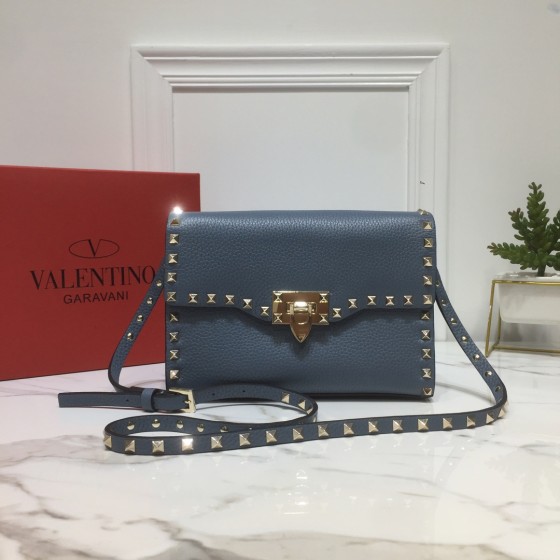 Valentino Calfskin Crossbody Bag