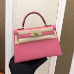 Mini second generation 8w lipstick powder original epsom leather gold buckle silver buckle