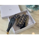 Dior personalized shoulder strap Imported custom solid brass hardware