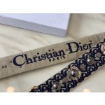 Dior personalized shoulder strap Imported custom solid brass hardware