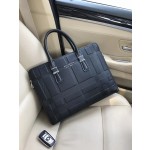 Burberry-men's bag double zipper briefcase-18060