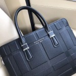 Burberry-men's bag double zipper briefcase-18060