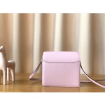 Roulis cherry blossom pink 19cm silver buckle evercolor leather