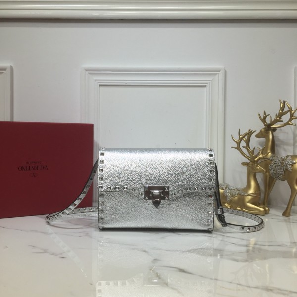 Valentino Calfskin Crossbody Bag