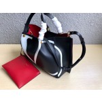 Valentino calfskin shopping bag