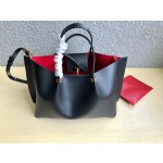 Valentino calfskin shopping bag