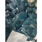 Hermès makes exclusive leather glossy American alligator:bosphorus green