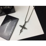 Croix Heart Skeleton Cross Necklace