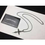 Croix Heart Skeleton Cross Necklace
