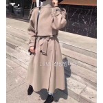 Cashmere coat Q86 (consult customer service to confirm the size before placing an order for a customized version)