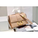 Montaigne smooth cow leather flap bag