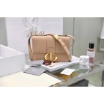 Montaigne smooth cow leather flap bag