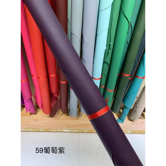 爱马仕制作专属皮革 epsom掌纹皮之：紫色系