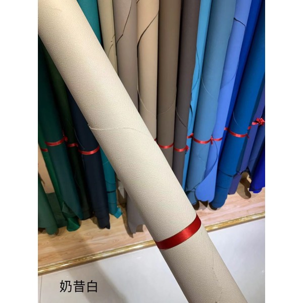 爱马仕制作专属皮革 epsom掌纹皮之：白色系