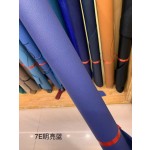 Hermes makes exclusive leather Togo calfskin: Epsom palm print leather:blue line