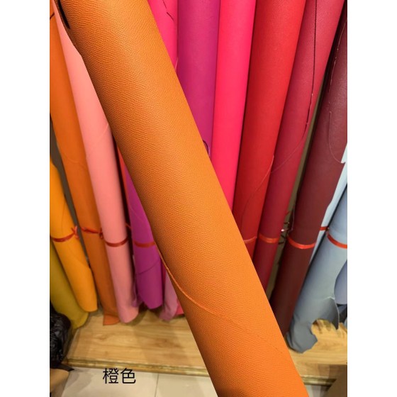 爱马仕制作专属皮革 epsom掌纹皮之：杂色系