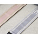 Dior letters gray shoulder strap