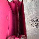 Roulis 19cm gold and silver buckle spot Evercolor leather