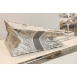 DIOR TOTE Grey Tiger