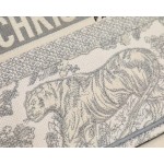 DIOR TOTE Grey Tiger
