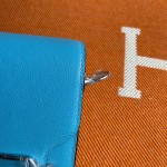 Roulis 19cm northern blue gold and silver buckle spot Evercolor leather