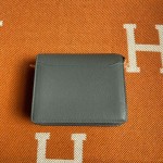 Roulis 19cm almond green gold and silver buckle spot Evercolor leather