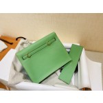 Kelly danse gold buckle evercolor 3i avocado  green