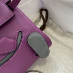 Kelly doll doll bag swift sea anemone purple gold buckle