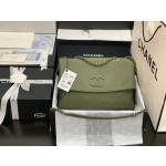 CHANEL Deer Pattern Cowhide Casual Bag 8095