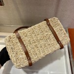 Prada straw bag