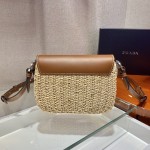 Prada straw bag 1BD243