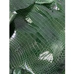 Hermès makes exclusive leather glossy American alligator: Emerald～KL19