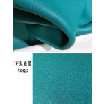 Hermes makes exclusive leather Togo calfskin: blue line