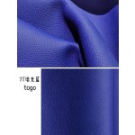Hermes makes exclusive leather Togo calfskin: blue line