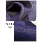 爱马仕制作专属皮革 Togo小牛皮之：蓝色系