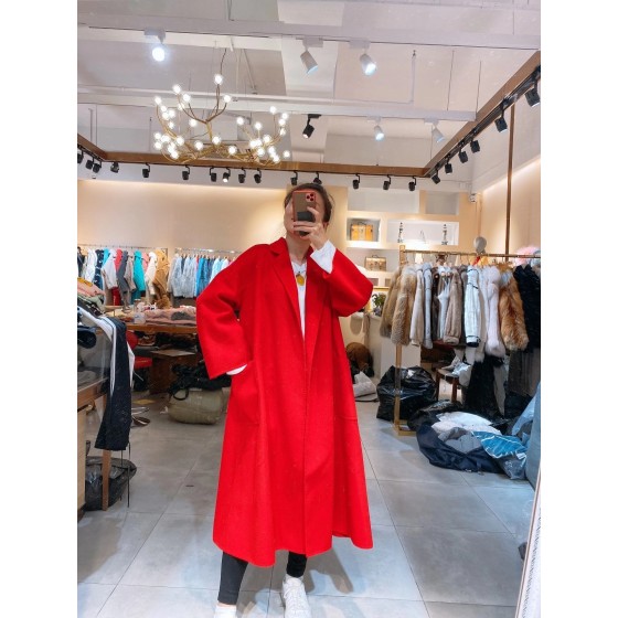 Cashmere coat Q62 (consult customer service to confirm the size before placing an order for a customized version)