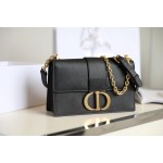 Montaigne New Montaigne palm print chain bag palm print black