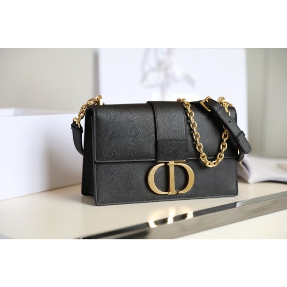 Montaigne New Montaigne palm print chain bag palm print black