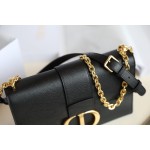 Montaigne New Montaigne palm print chain bag palm print black