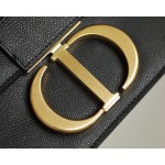 Montaigne New Montaigne palm print chain bag palm print black