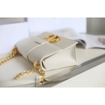 Montaigne Montaigne palm print chain bag palm white