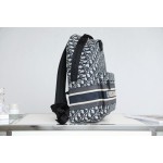 Dior ➿Oblique early spring new couple's twill technical jacquard fabric shoulder bag 🔶🔶DR-57