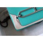 Roulis 19cm Evercolor Leather U1 Verona Green Silver Buckle