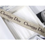 Dior date red D Oblique velvet shoulder strap